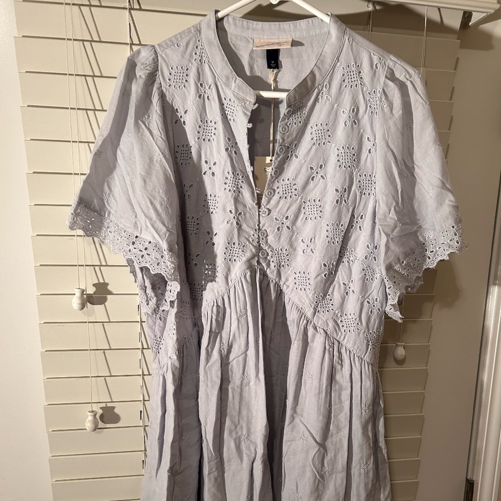 Universal Thread eyelet dress, light lavender